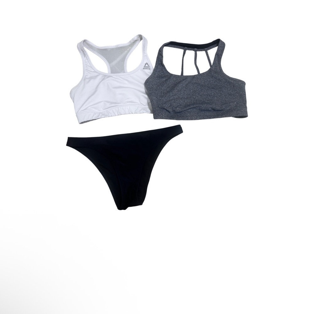 Aerie Black Cheeky Bikini Bottom
